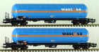 36010 LS Models Set of 2 pressurized gas tank cars Wascosa